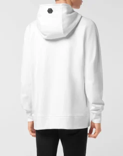 PHILIPP PLEIN Hoodie Basic Strass Signature><noscript><img data-lazyloaded=