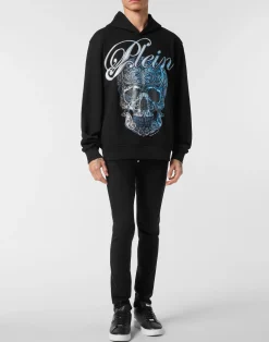 PHILIPP PLEIN Hoodie Gradient Skull><noscript><img data-lazyloaded=