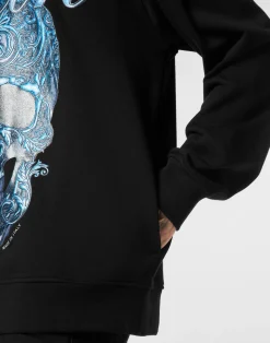 PHILIPP PLEIN Hoodie Gradient Skull><noscript><img data-lazyloaded=