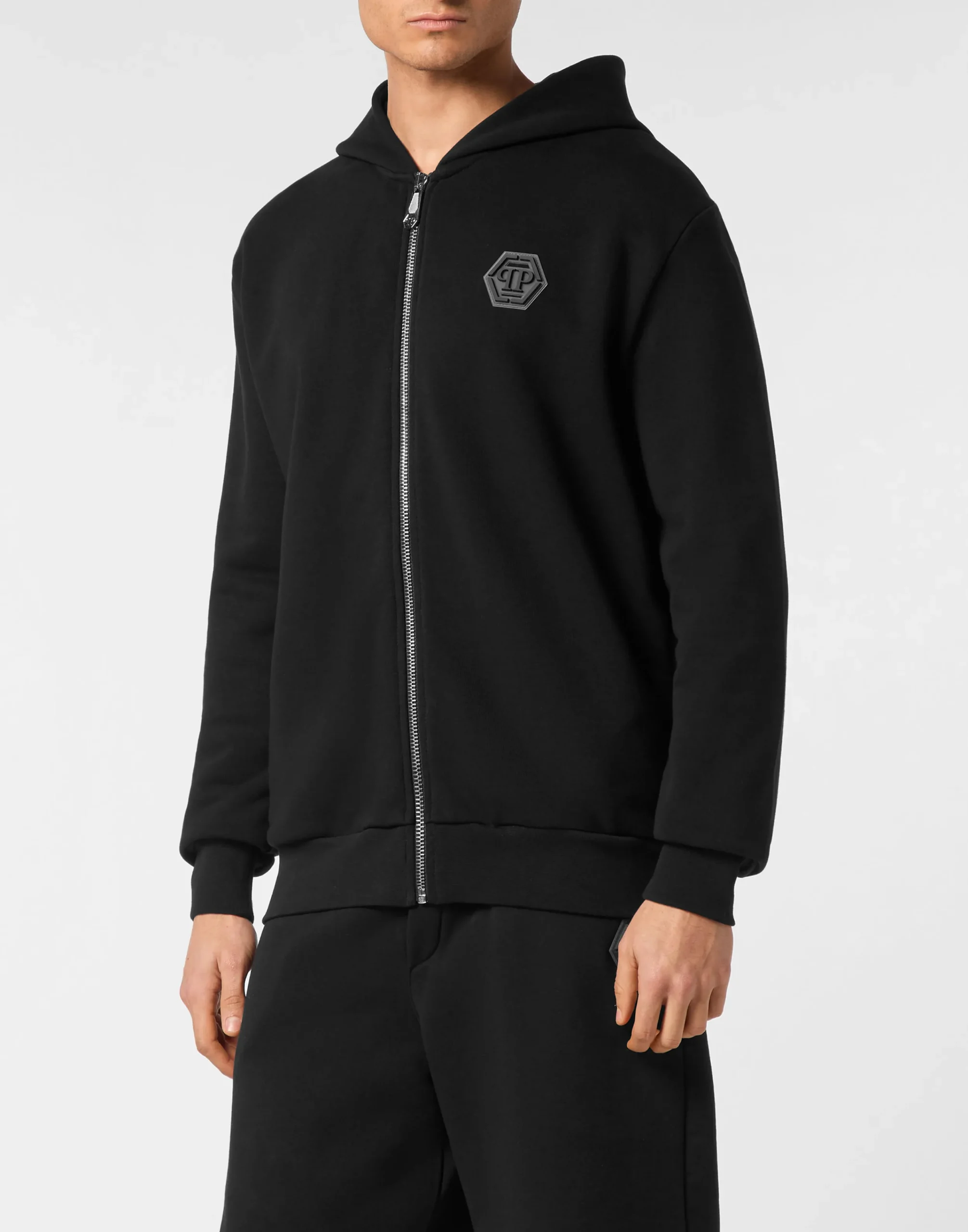 PHILIPP PLEIN Hoodie Sweatjacket LS Iconic Plein>Uomo Street Couture