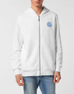PHILIPP PLEIN Hoodie Sweatjacket LS Iconic Plein>Uomo Street Couture