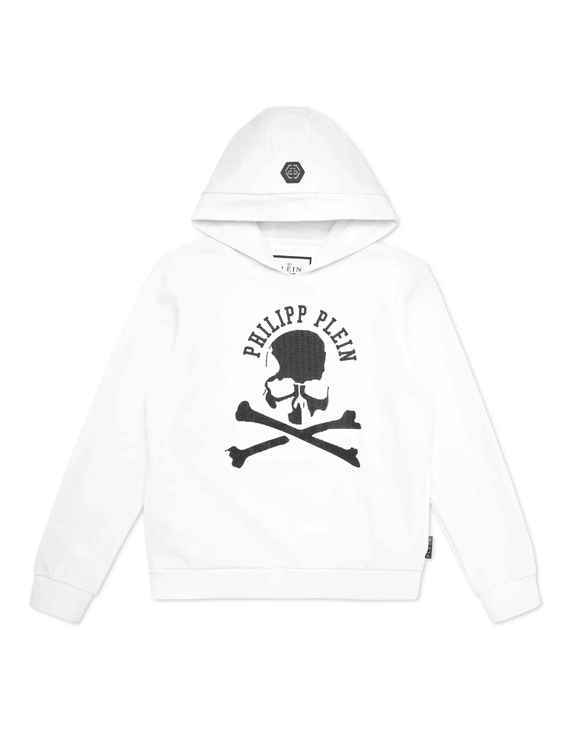 PHILIPP PLEIN Hoodie sweatshirt Skull&Bones>Bambino Abbigliamento