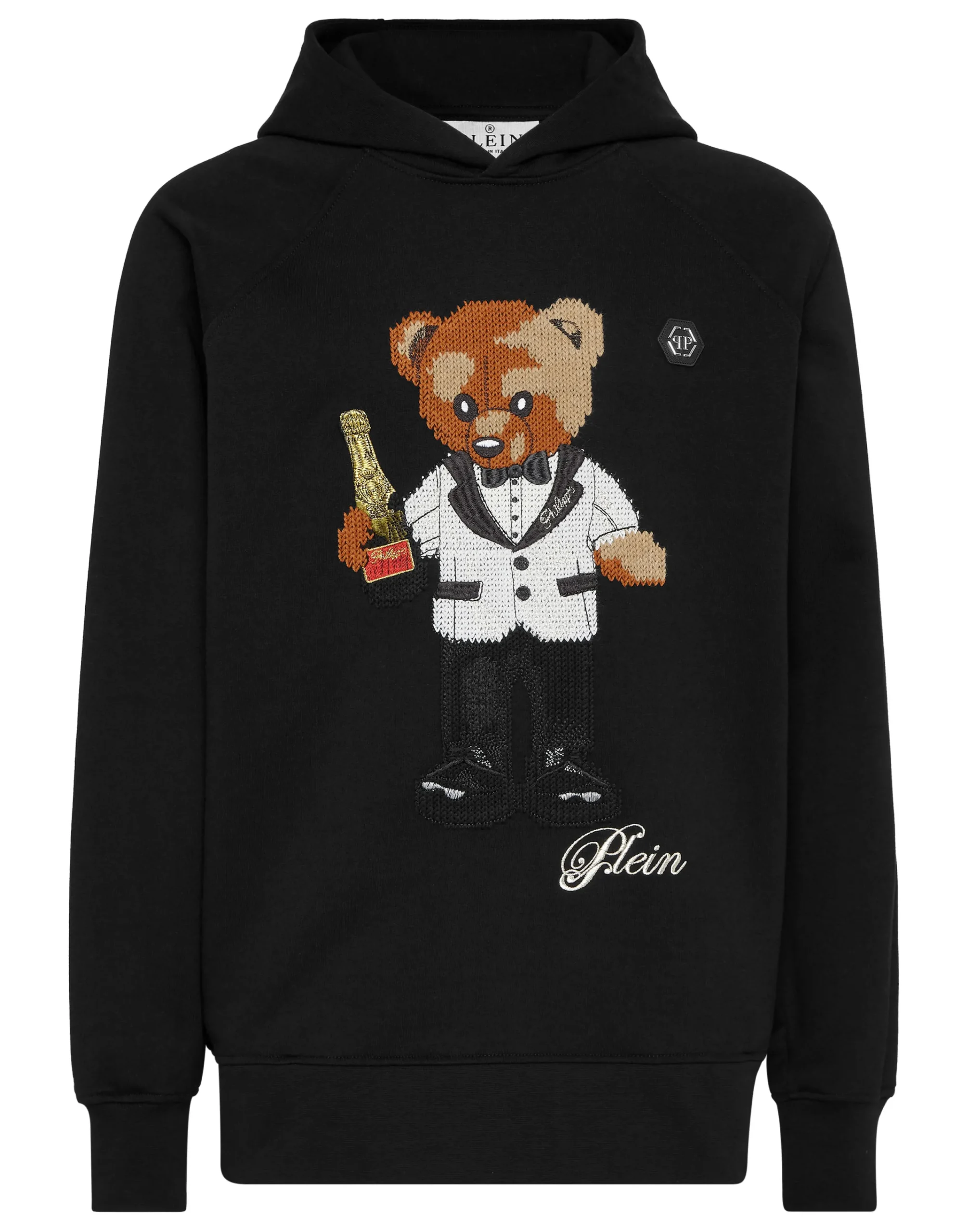 PHILIPP PLEIN Hoodie Teddy Waiter>Uomo Street Couture|Pullover / Felpe / Giacche
