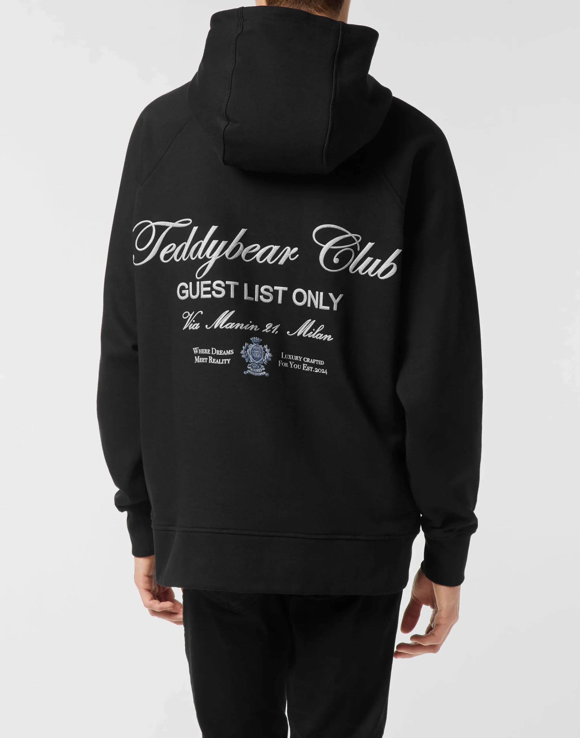 PHILIPP PLEIN Hoodie Teddy Waiter>Uomo Street Couture|Pullover / Felpe / Giacche