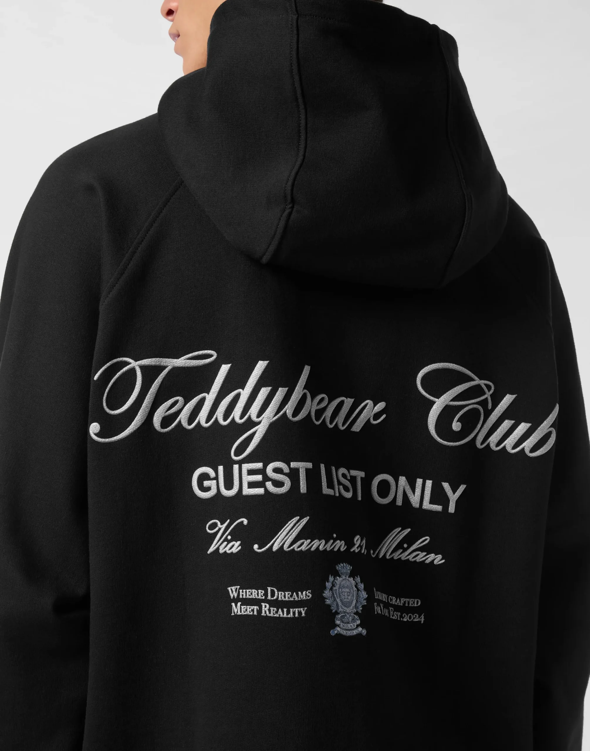 PHILIPP PLEIN Hoodie Teddy Waiter>Uomo Street Couture|Pullover / Felpe / Giacche