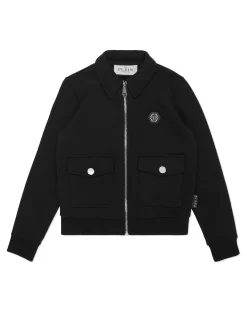 PHILIPP PLEIN Jacket Coster Fleece>Bambino Abbigliamento