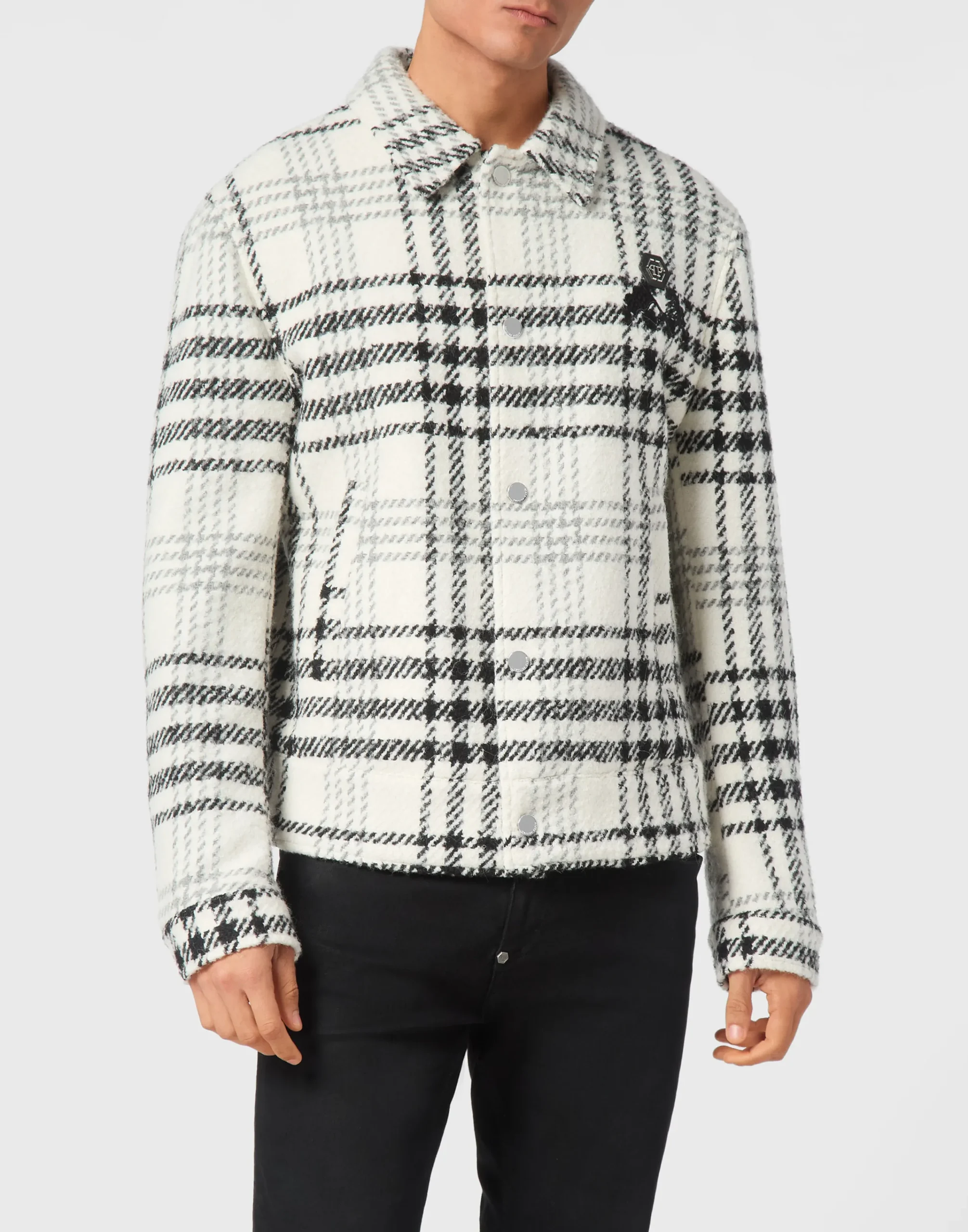 PHILIPP PLEIN Jacket LS Gothic Plein>Uomo Giacche E Cappotti