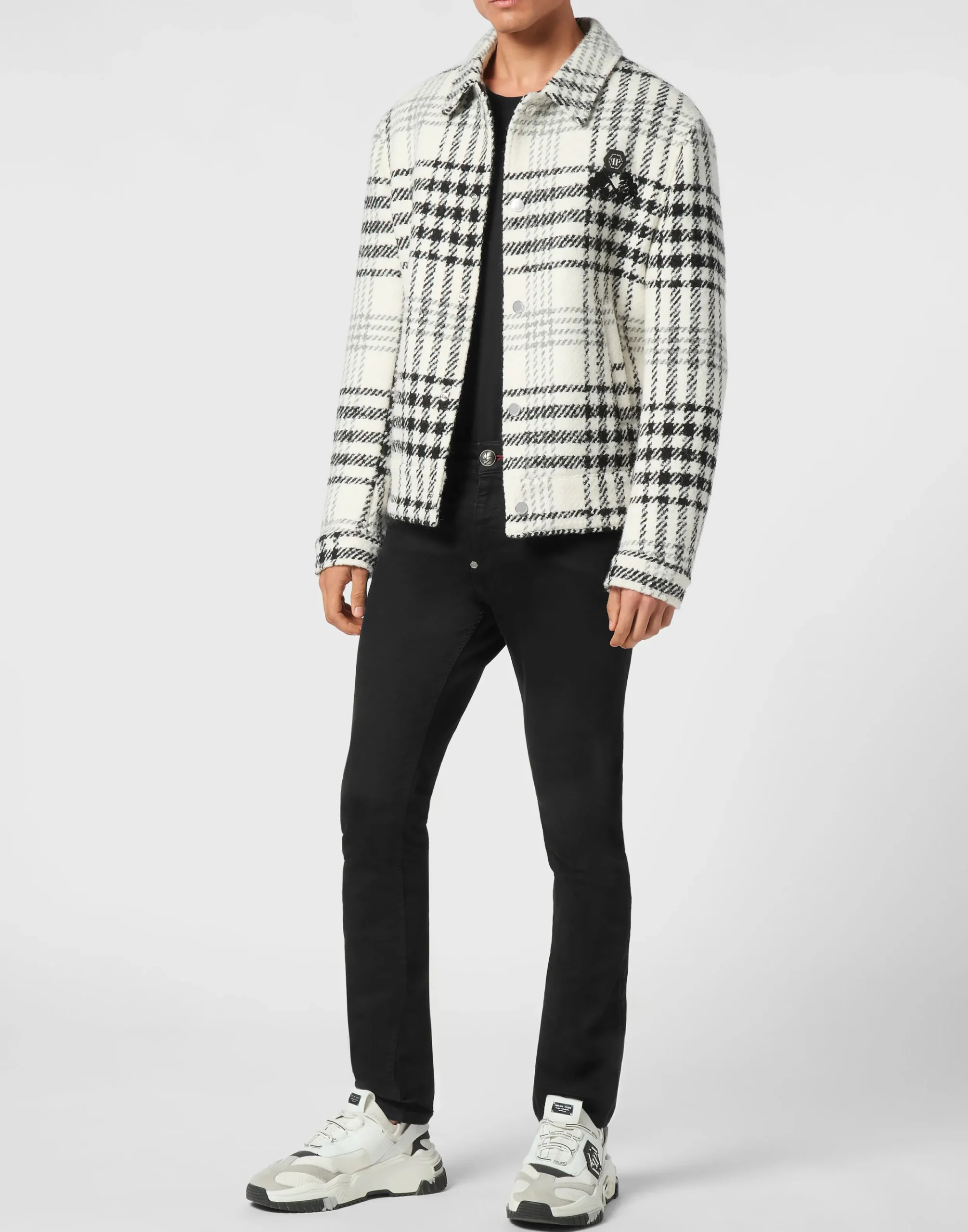 PHILIPP PLEIN Jacket LS Gothic Plein>Uomo Giacche E Cappotti