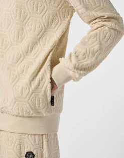 PHILIPP PLEIN Jacquard Tracksuit Jacket Monogram><noscript><img data-lazyloaded=
