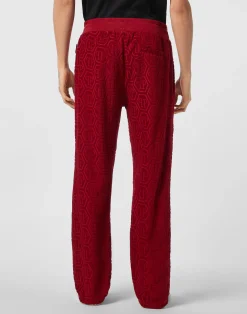 PHILIPP PLEIN Jacquard Tracksuit Pants Monogram><noscript><img data-lazyloaded=