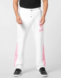 PHILIPP PLEIN Jogger Pants Puffy Chrome Crest>Uomo Street Couture
