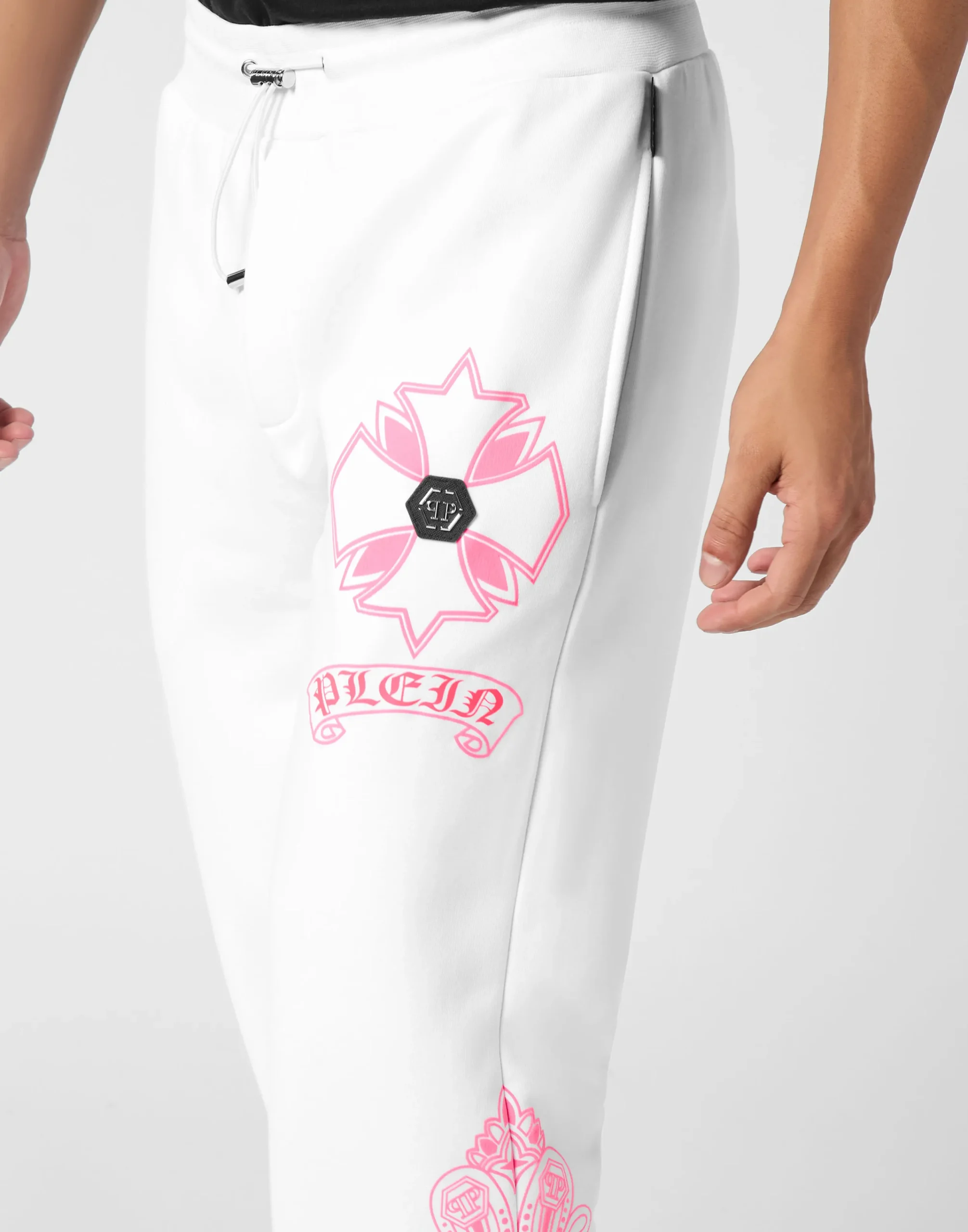 PHILIPP PLEIN Jogger Pants Puffy Chrome Crest>Uomo Street Couture