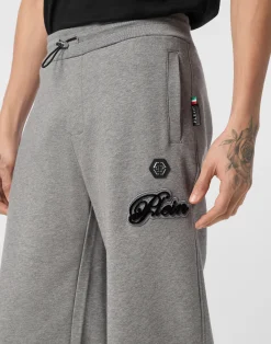 PHILIPP PLEIN Joggers Basic Signature><noscript><img data-lazyloaded=