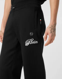 PHILIPP PLEIN Joggers Basic Signature><noscript><img data-lazyloaded=