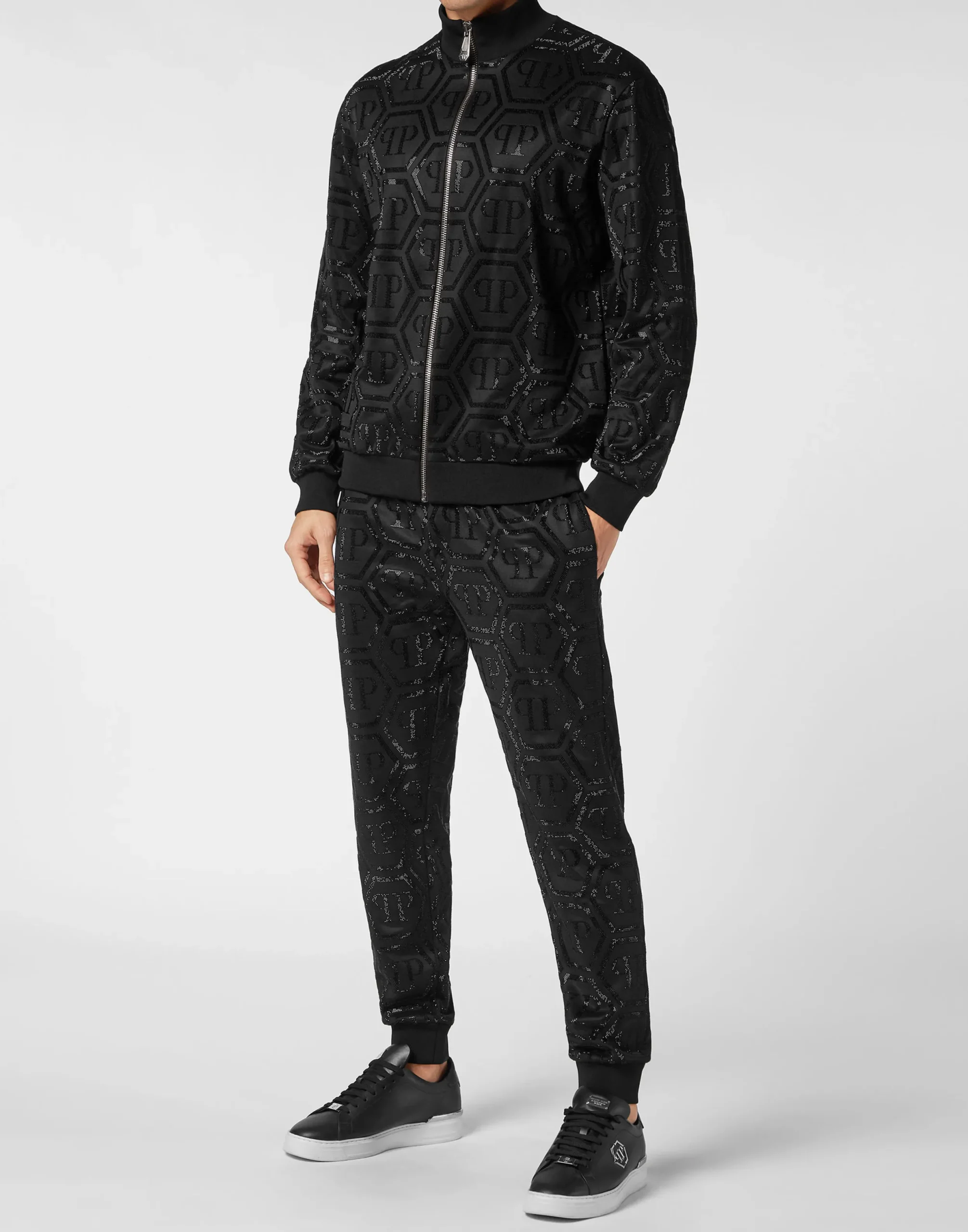 PHILIPP PLEIN Jogging Set Monogram>Uomo Street Couture