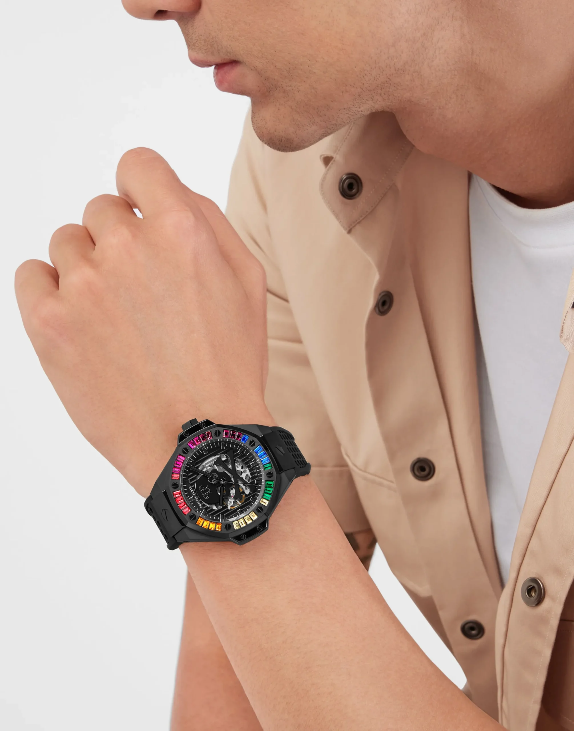 PHILIPP PLEIN $keleton Royal Stainless Steel Watches>Uomo Orologi