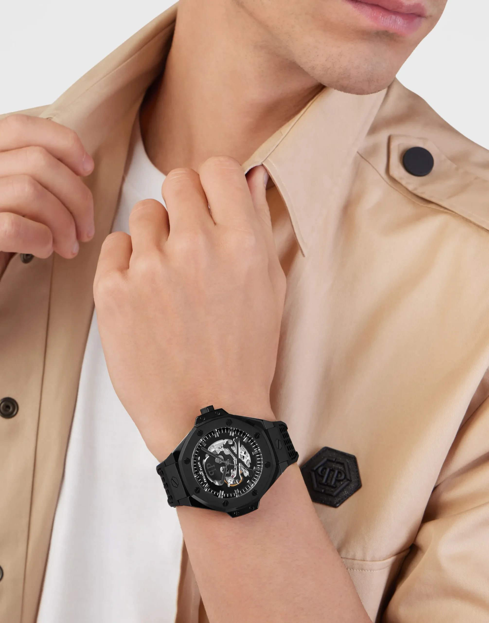 PHILIPP PLEIN $keleton Royal Stainless Steel Watches>Uomo Orologi