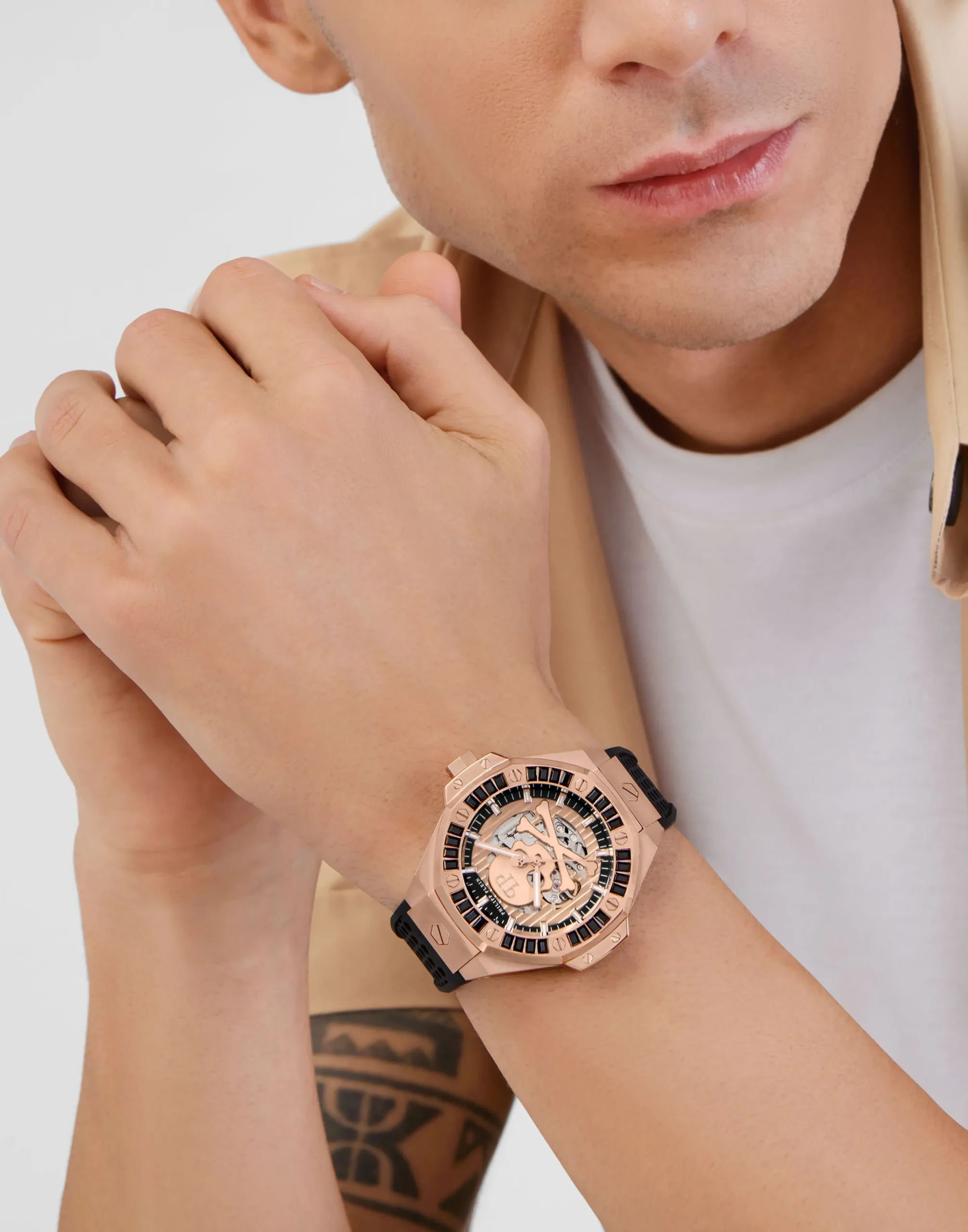 PHILIPP PLEIN $keleton Royal Stainless Steel Watches>Uomo Orologi