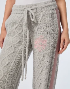 PHILIPP PLEIN Knit Straight Joggers Signature><noscript><img data-lazyloaded=