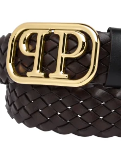 PHILIPP PLEIN Leather Belt TM>Uomo Cinture