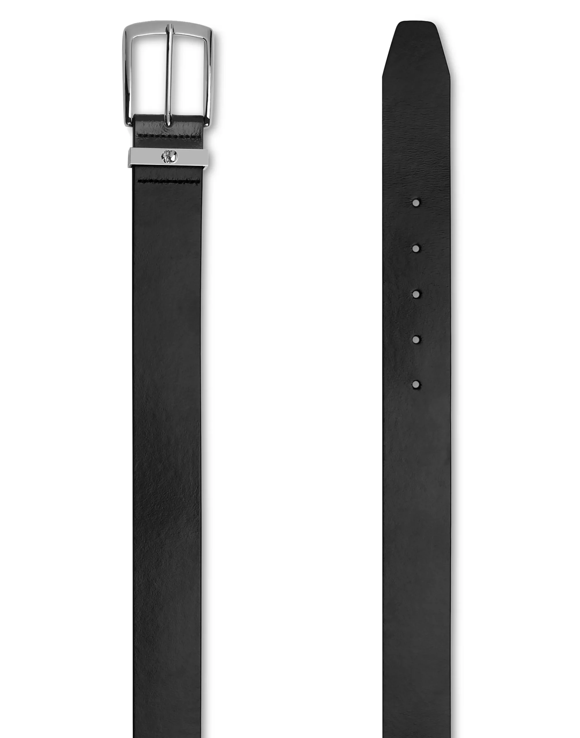 PHILIPP PLEIN Leather Belt Skull>Uomo Cinture