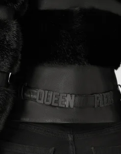 PHILIPP PLEIN Leather Biker Luxury><noscript><img data-lazyloaded=