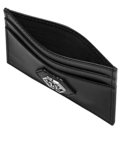 PHILIPP PLEIN Leather Credit Cards Holder Hexagon><noscript><img data-lazyloaded=