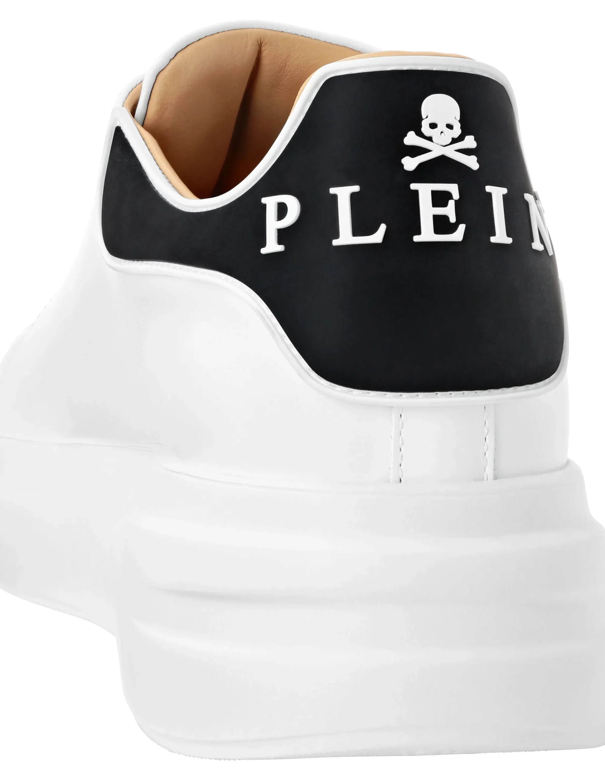 PHILIPP PLEIN Leather Low-Top Sneakers Megastar>Uomo Low Top Sneakers|Sneakers