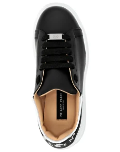 PHILIPP PLEIN Leather Low-Top Sneakers Megastar><noscript><img data-lazyloaded=
