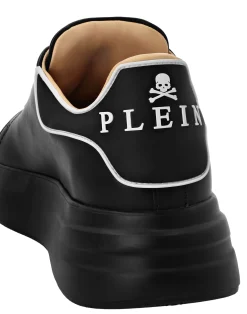 PHILIPP PLEIN Leather Low-Top Sneakers Megastar><noscript><img data-lazyloaded=
