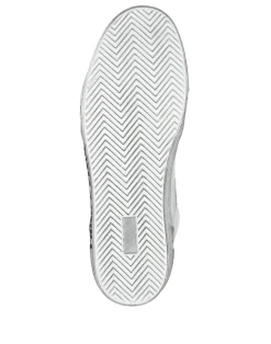 PHILIPP PLEIN Leather Mid-Top Sneakers Retrokickz TM><noscript><img data-lazyloaded=