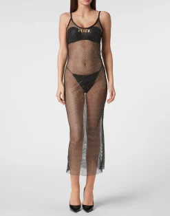 PHILIPP PLEIN Long Dress Charms>Donna Abiti E Gonne
