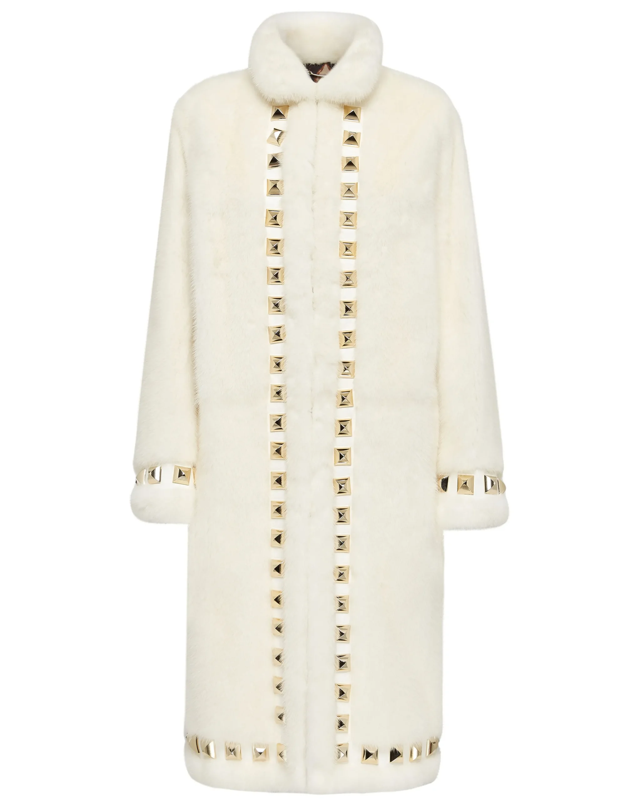 PHILIPP PLEIN Long Fur Mink Coat>Donna Giubbotti|Pellicce E Cappotti