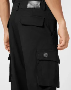 PHILIPP PLEIN Long Trousers Cargo fit><noscript><img data-lazyloaded=