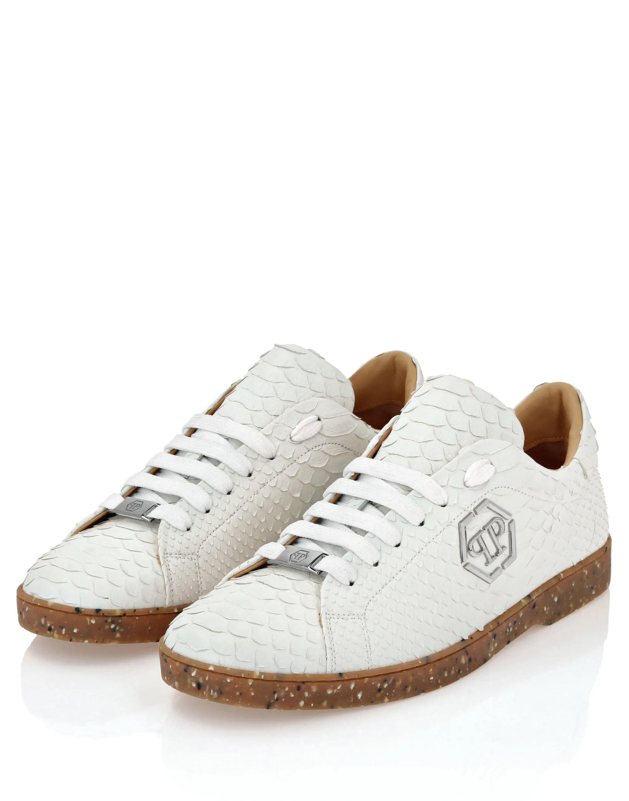 PHILIPP PLEIN Lo-Top Python Sneakers>Uomo Low Top Sneakers