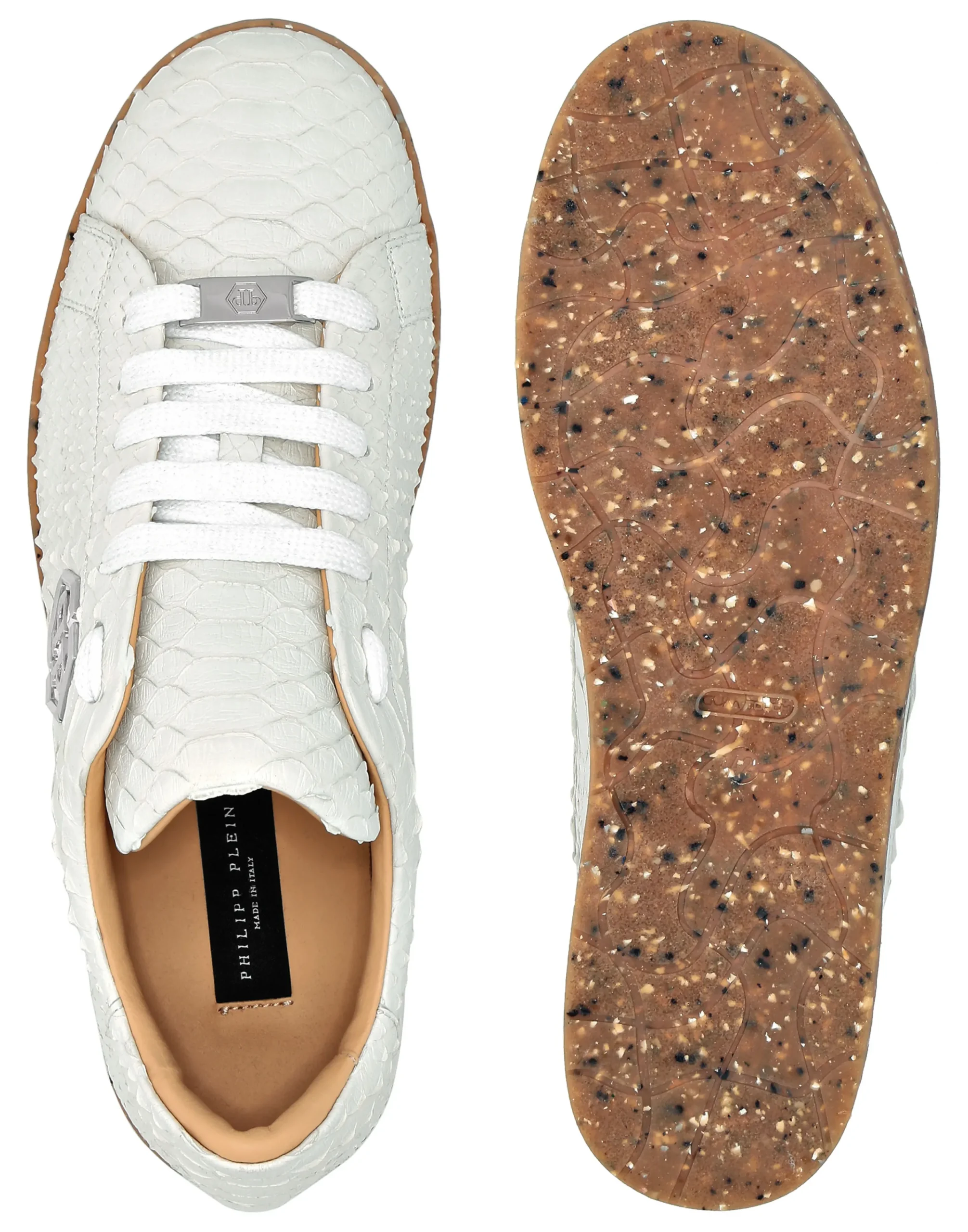 PHILIPP PLEIN Lo-Top Python Sneakers>Uomo Low Top Sneakers