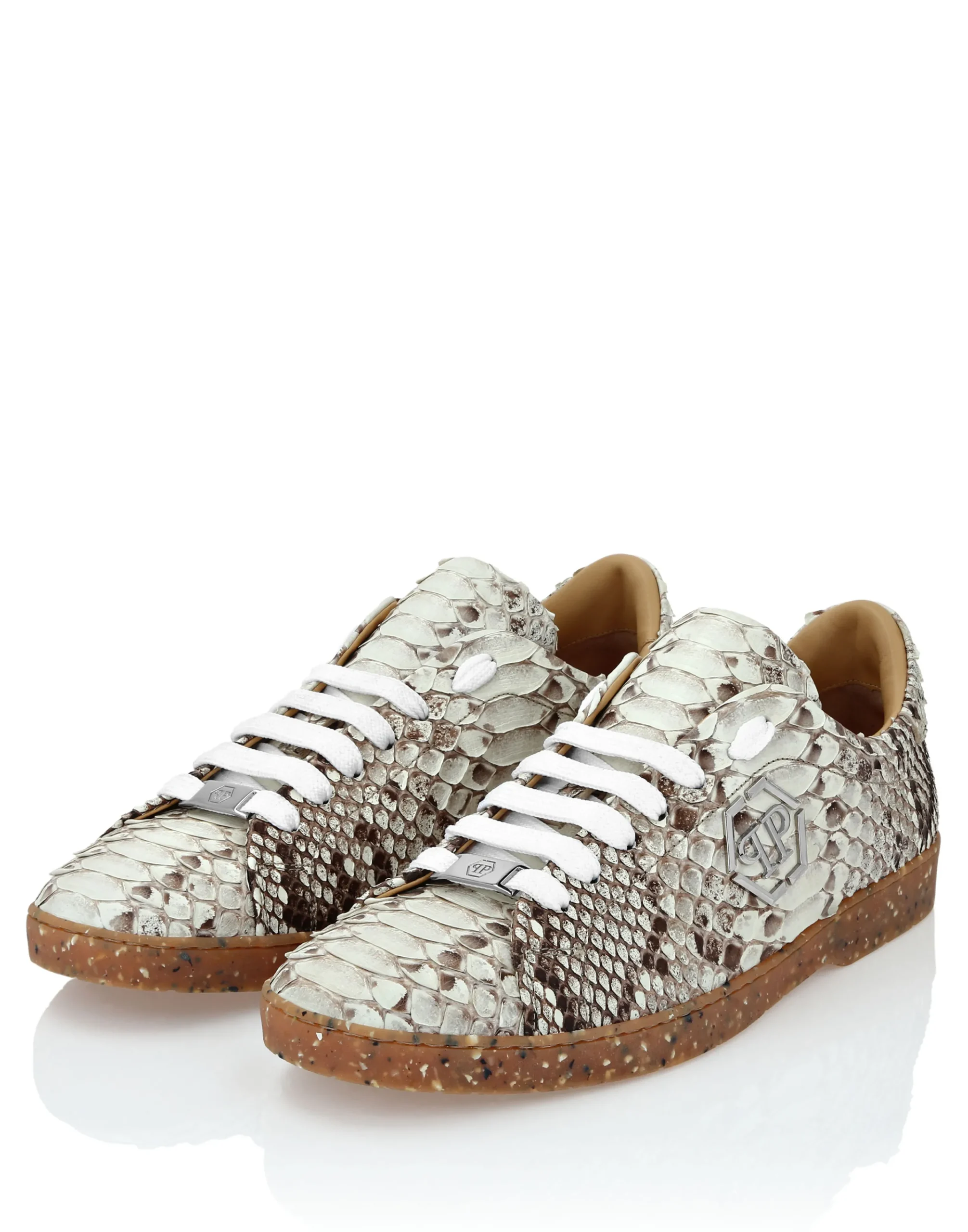 PHILIPP PLEIN Lo-Top Python Sneakers>Uomo Low Top Sneakers
