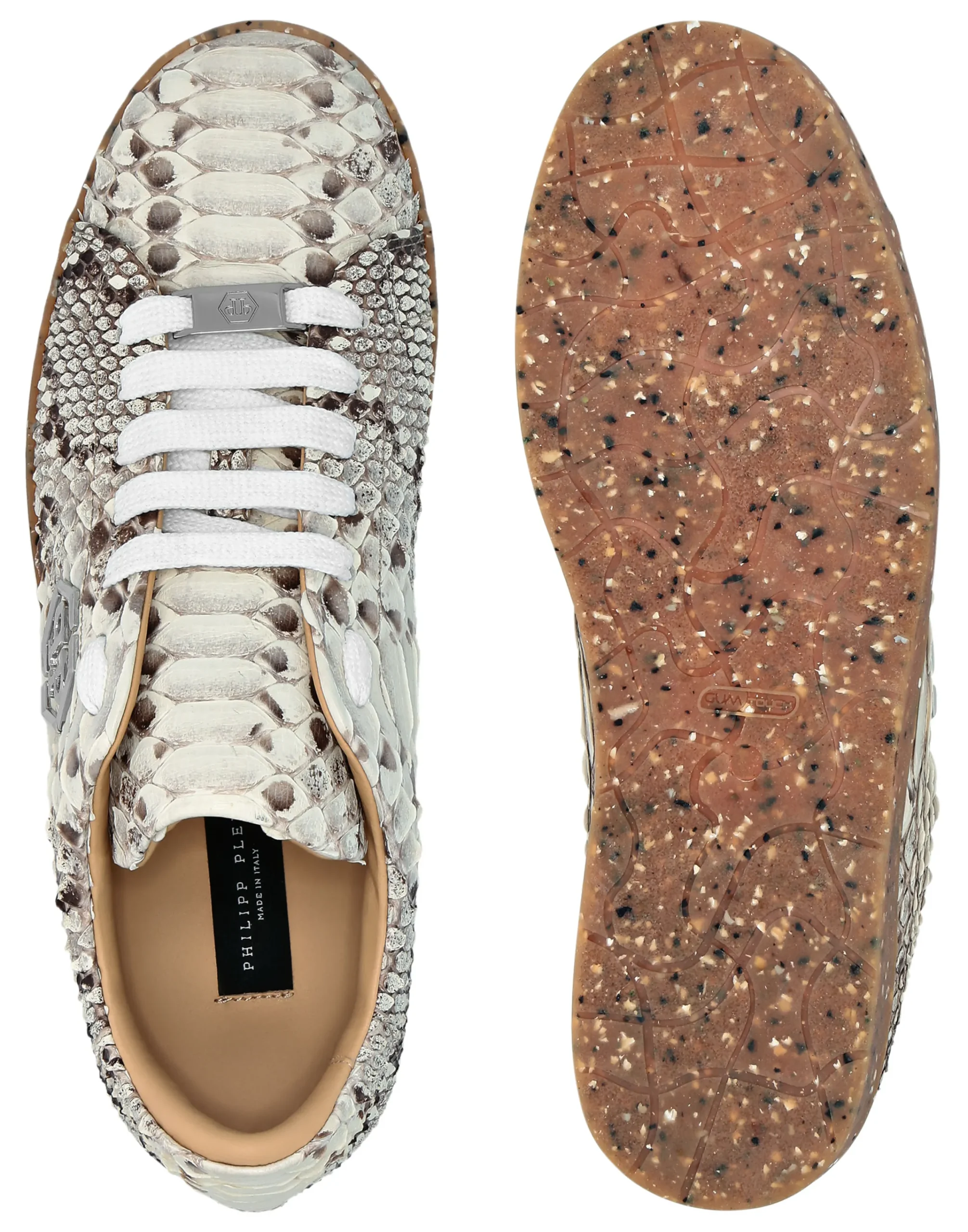 PHILIPP PLEIN Lo-Top Python Sneakers>Uomo Low Top Sneakers