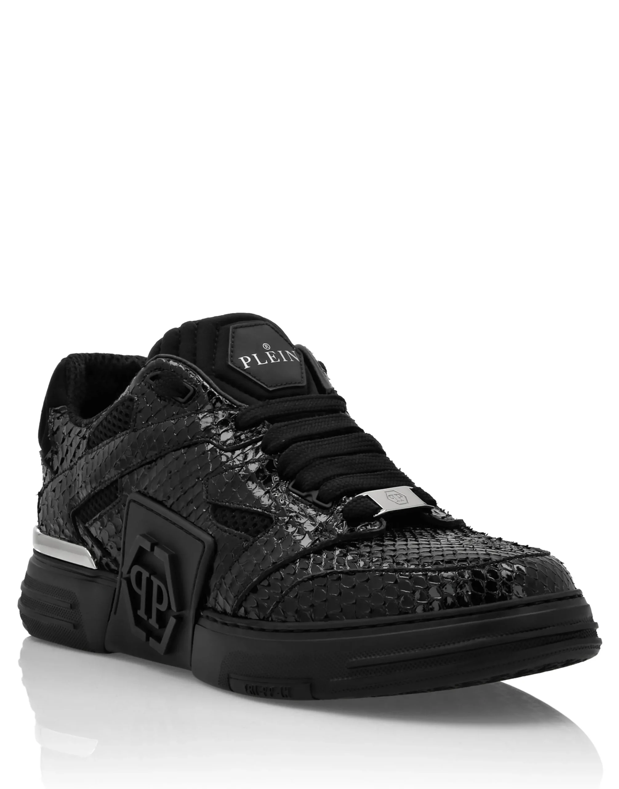 PHILIPP PLEIN Lo-Top Python Sneakers Phantom $Treet>Uomo Low Top Sneakers