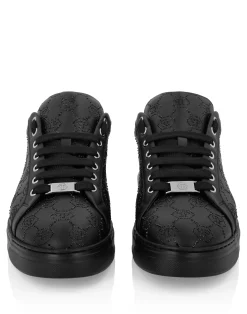 PHILIPP PLEIN Low Top Sneakers Carson Monogram Strass>Uomo Low Top Sneakers