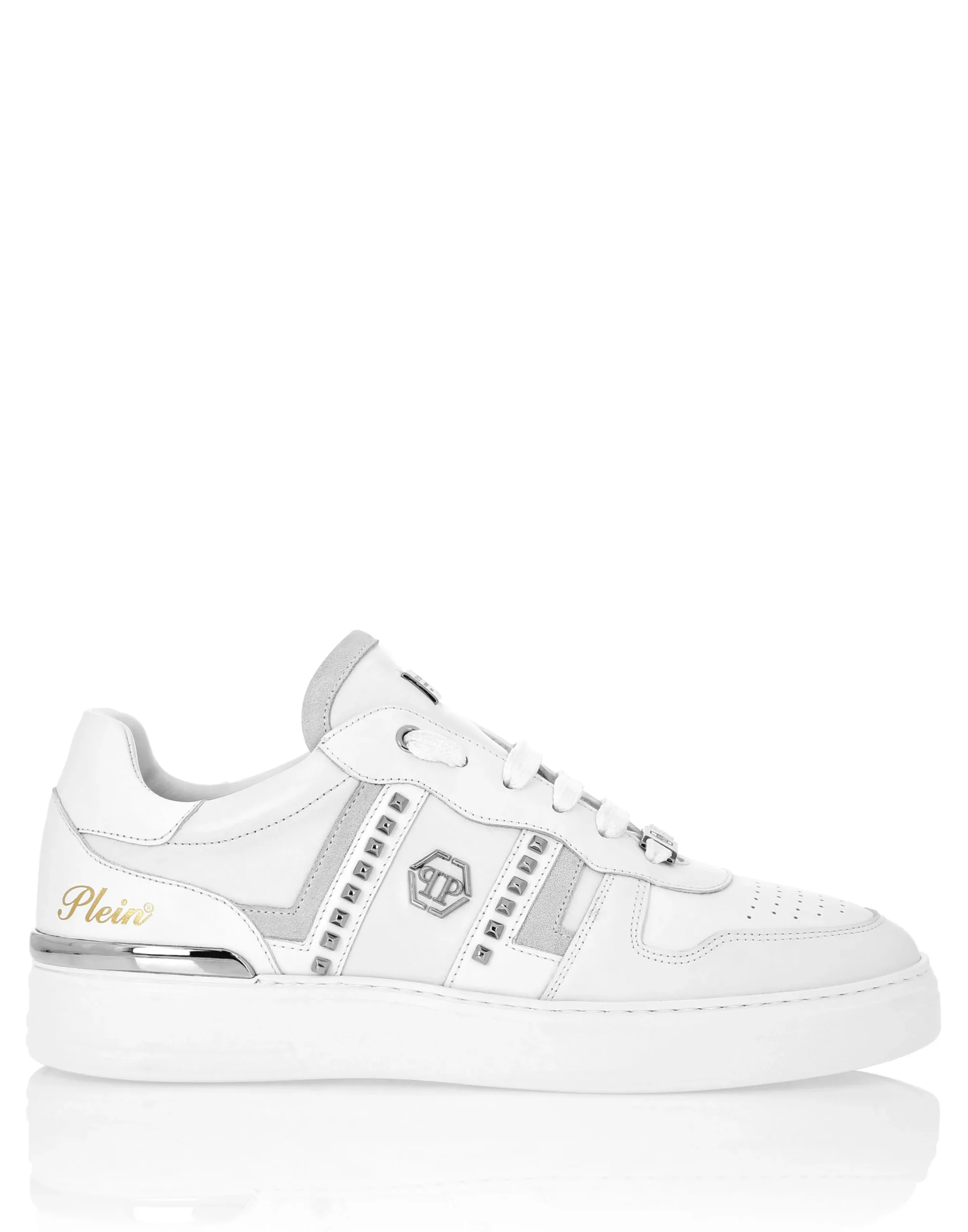 PHILIPP PLEIN Low Top Sneakers Mix Cut Studs>Uomo Low Top Sneakers|Low Top Sneakers