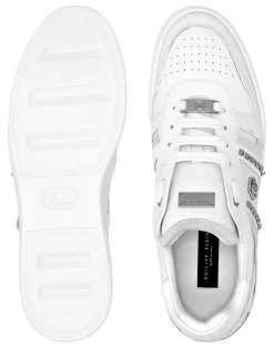 PHILIPP PLEIN Low Top Sneakers Mix Cut Studs><noscript><img data-lazyloaded=