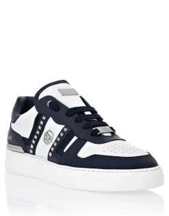 PHILIPP PLEIN Low Top Sneakers Mix Cut Studs>Uomo Low Top Sneakers|Low Top Sneakers