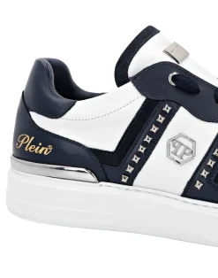 PHILIPP PLEIN Low Top Sneakers Mix Cut Studs><noscript><img data-lazyloaded=