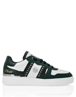 PHILIPP PLEIN Low Top Sneakers Mix Cut Studs>Uomo Low Top Sneakers|Low Top Sneakers