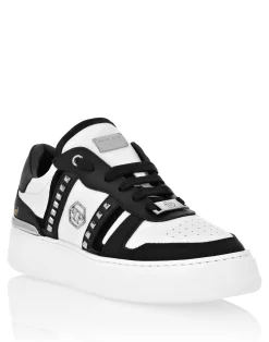 PHILIPP PLEIN Low Top Sneakers Mix Cut Studs>Uomo Low Top Sneakers|Low Top Sneakers