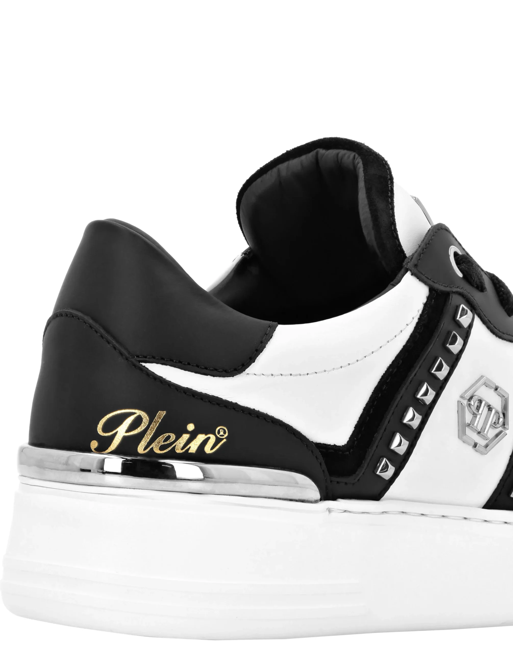 PHILIPP PLEIN Low Top Sneakers Mix Cut Studs>Uomo Low Top Sneakers|Low Top Sneakers