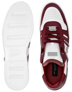 PHILIPP PLEIN Low Top Sneakers Mix Cut Studs><noscript><img data-lazyloaded=
