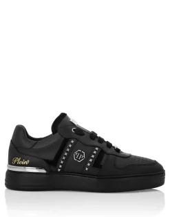 PHILIPP PLEIN Low Top Sneakers Mix Cut Studs>Uomo Low Top Sneakers|Low Top Sneakers