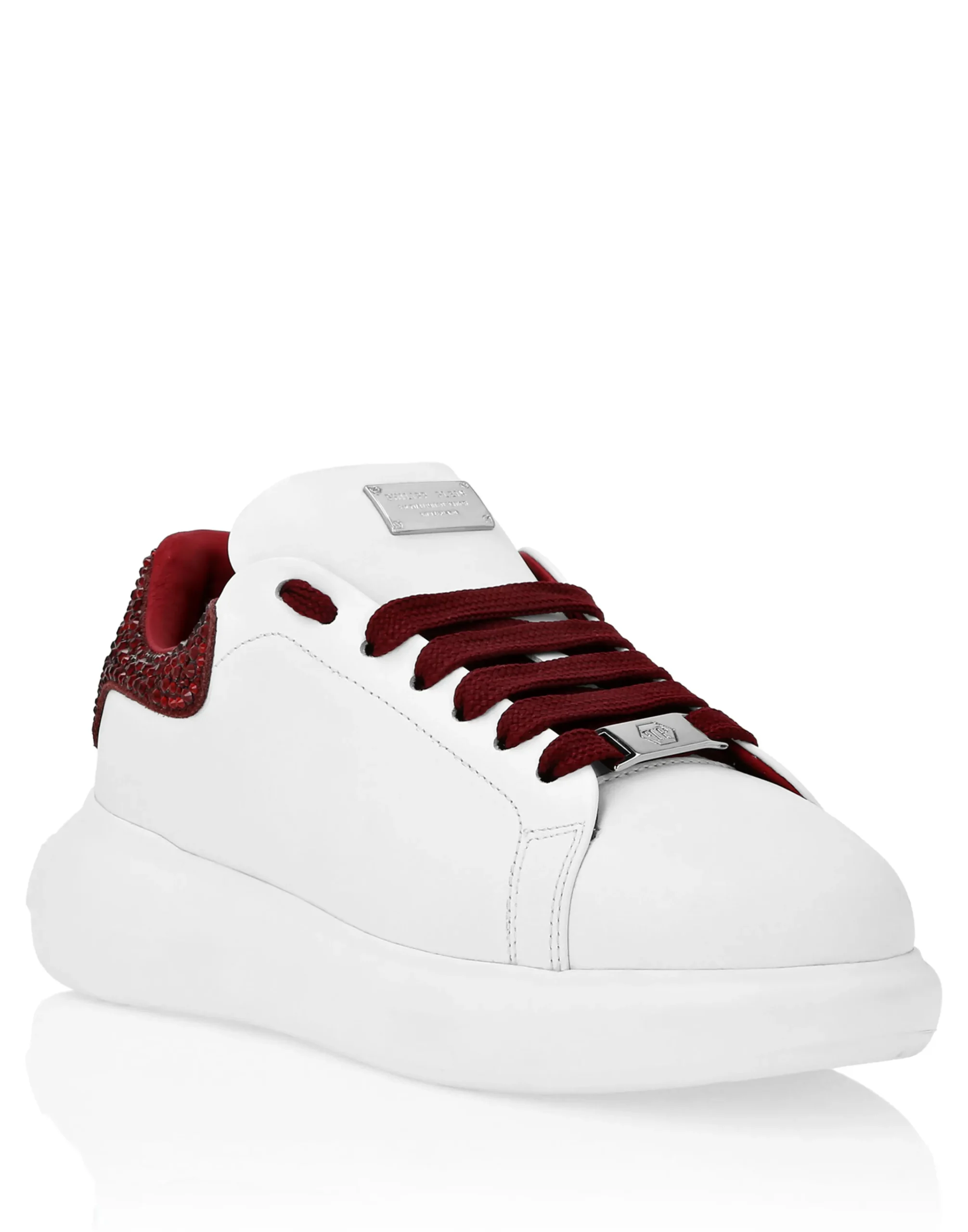 PHILIPP PLEIN Low Top Sneakers Mix Strass>Donna Sneakers